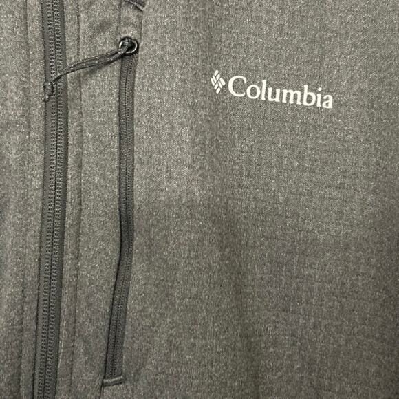 COLUMBIA NWOT Park View Fleece Half Zip Dark Gray Omni Wick Size 3XL - Picture 7 of 10